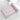 "Pink and White Bear design pet cooling mat – soft, machine-washable pad"