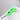 Pet treat launcher toy in green color