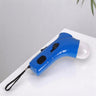 Pet treat launcher toy in blue color